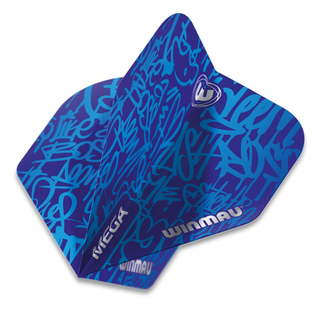 Winmau Mega Standard Signature Blue Dart Flights