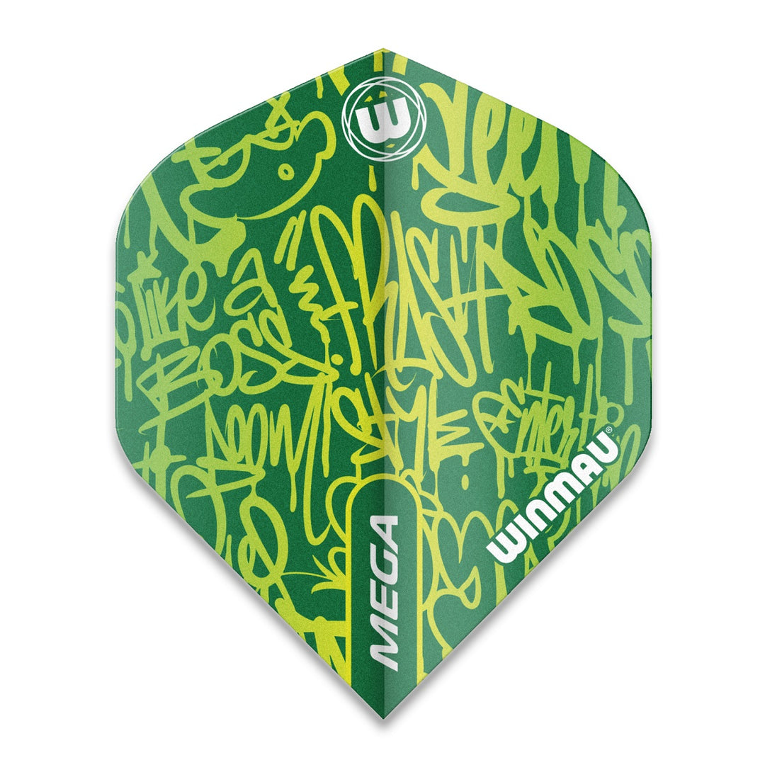 Winmau Mega Standard Signature Green Dart Flights