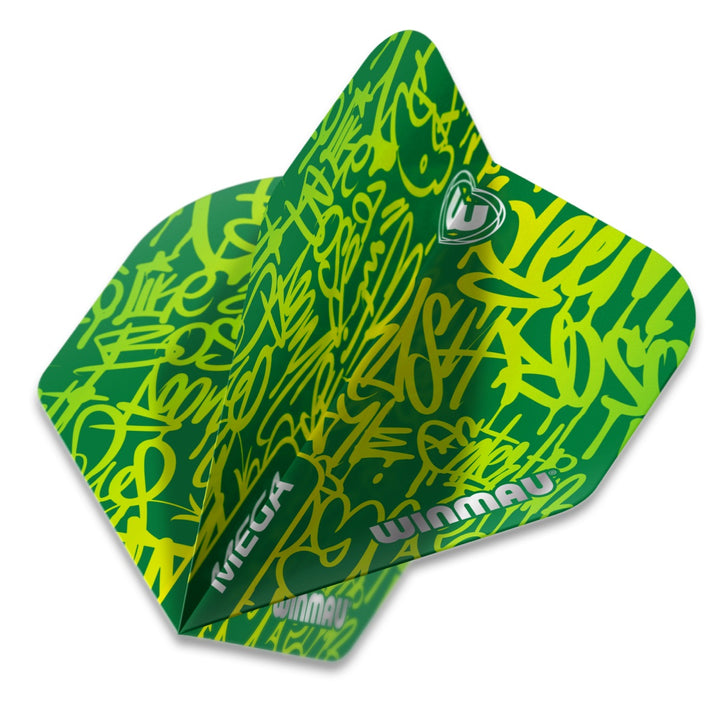 Winmau Mega Standard Signature Green Dart Flights