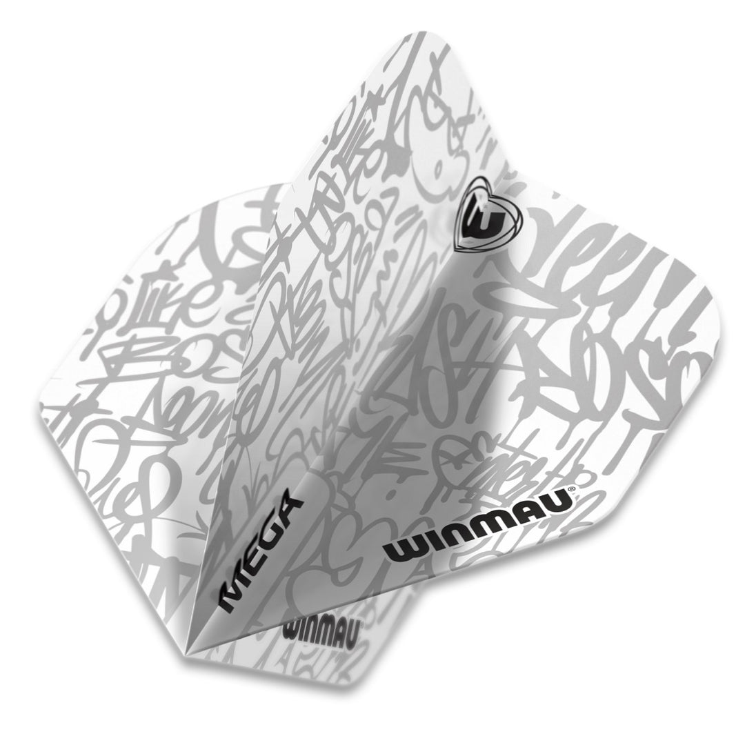 Winmau Mega Standard Signature White Dart Flights
