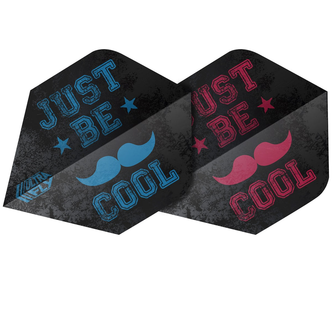 Ultrafly.100 Just Be Cool Standard Dart Flights by Unicorn