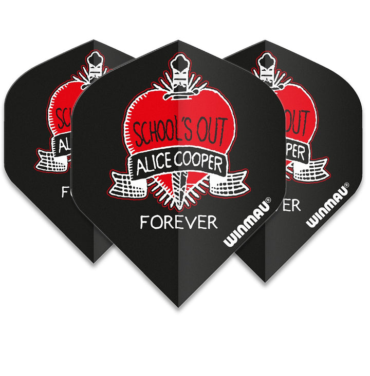 Winmau Rock Legends Dart Flights - Alice Cooper Schools Out