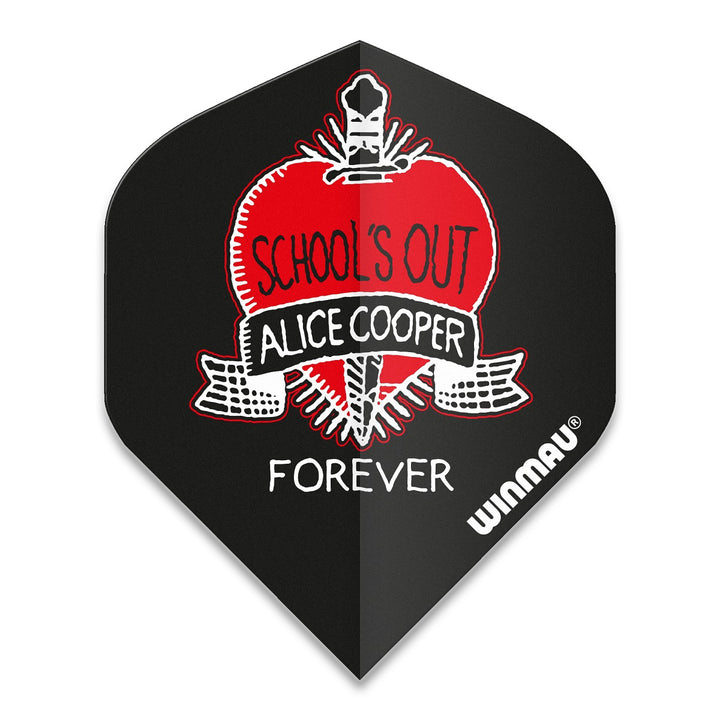 Winmau Rock Legends Dart Flights - Alice Cooper Schools Out