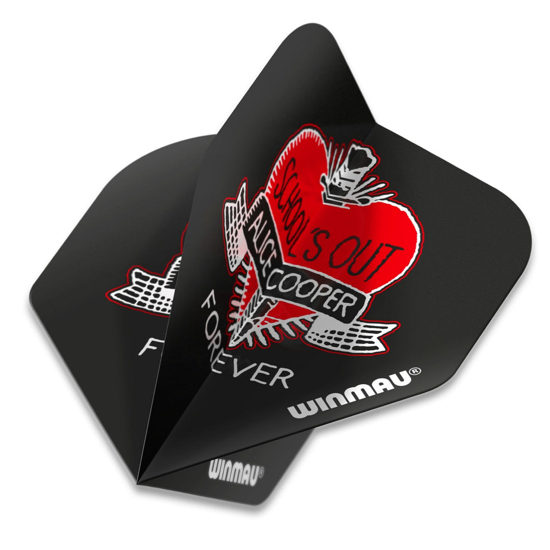 Winmau Rock Legends Dart Flights - Alice Cooper Schools Out