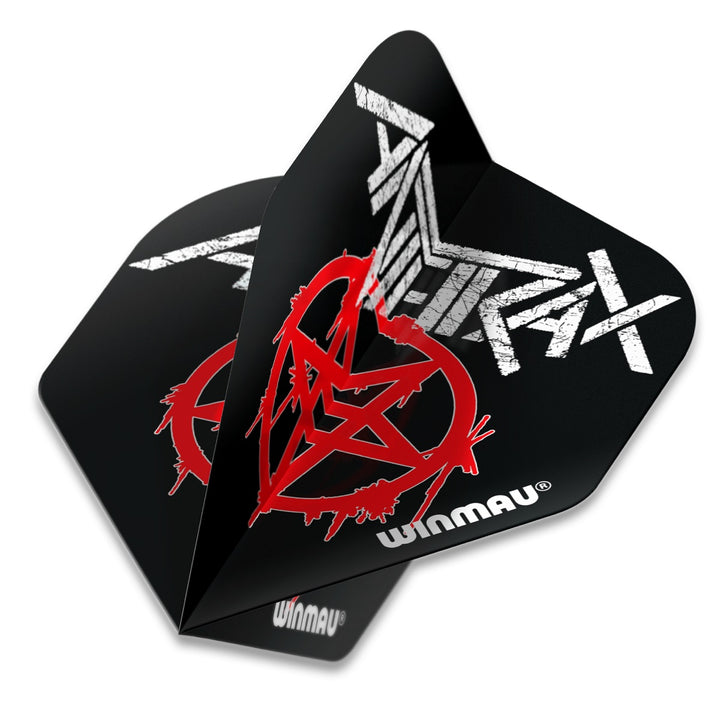 Winmau Rock Legends Dart Flights - Anthrax Logo