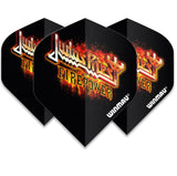 Winmau Rock Legends Dart Flights - Judas Priest Flaming Logo