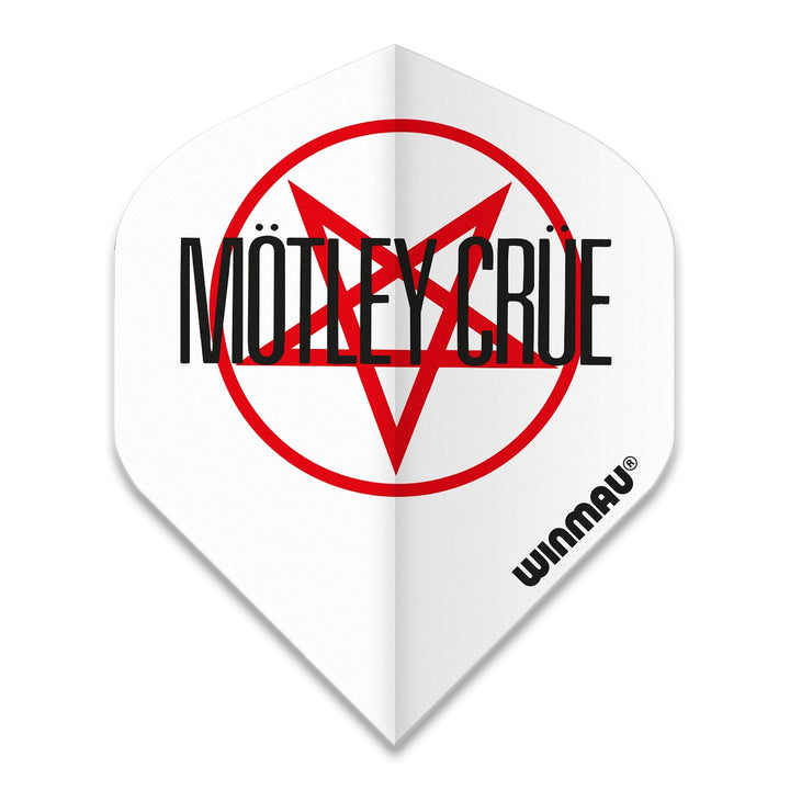 Winmau Rock Legends Dart Flights - Motley Crue Logo