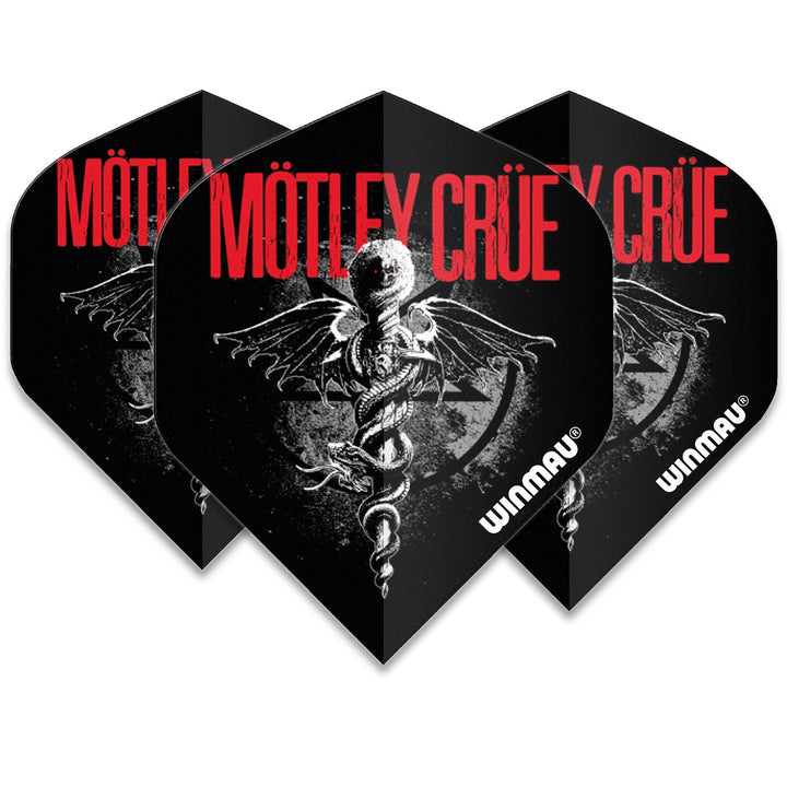 Winmau Rock Legends Dart Flights - Motley Crue Feelgood