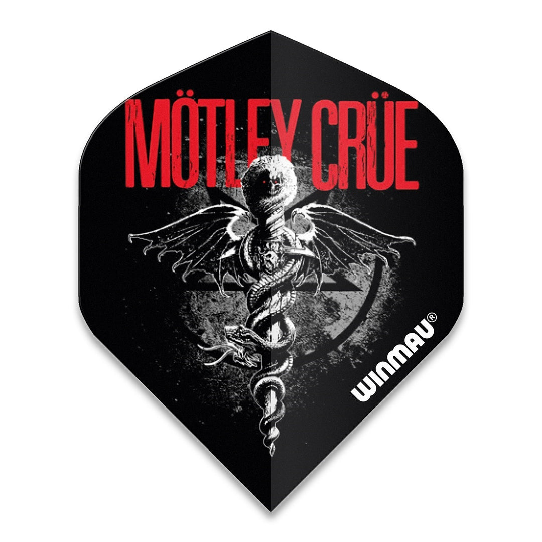 Winmau Rock Legends Dart Flights - Motley Crue Feelgood