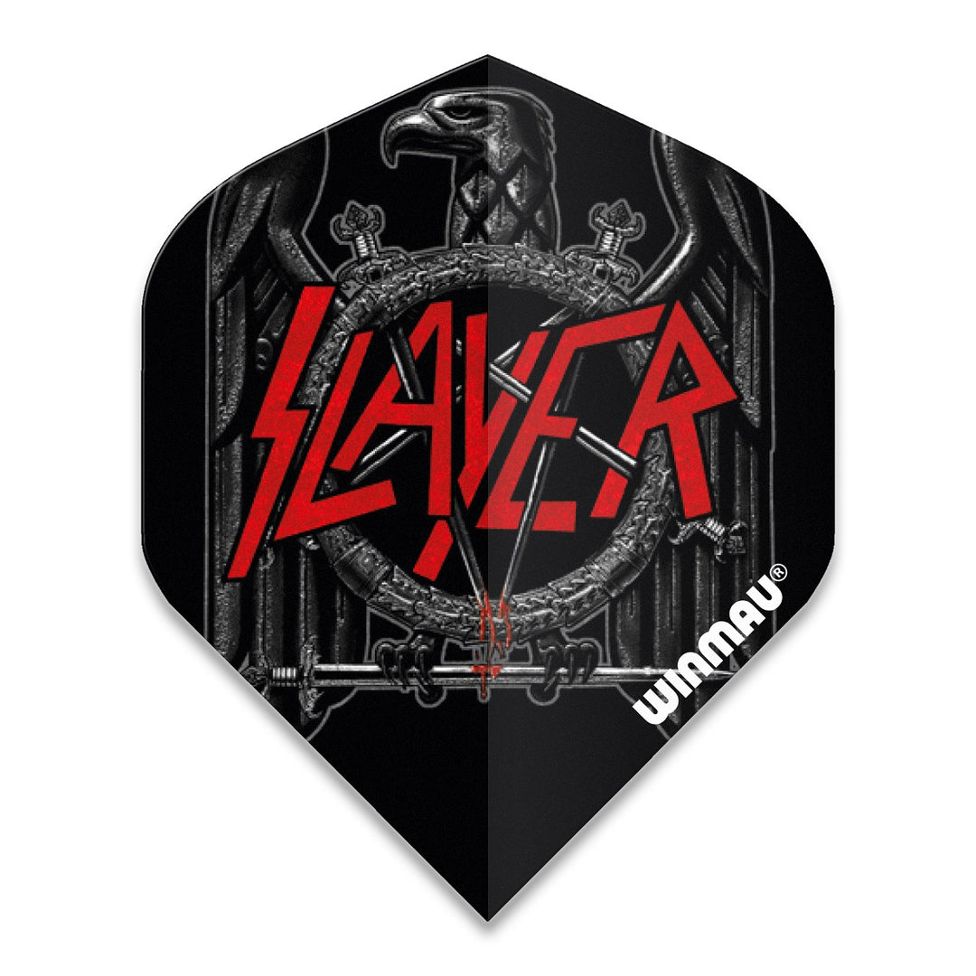 Winmau Rock Legends Dart Flights - Slayer Black Eagle