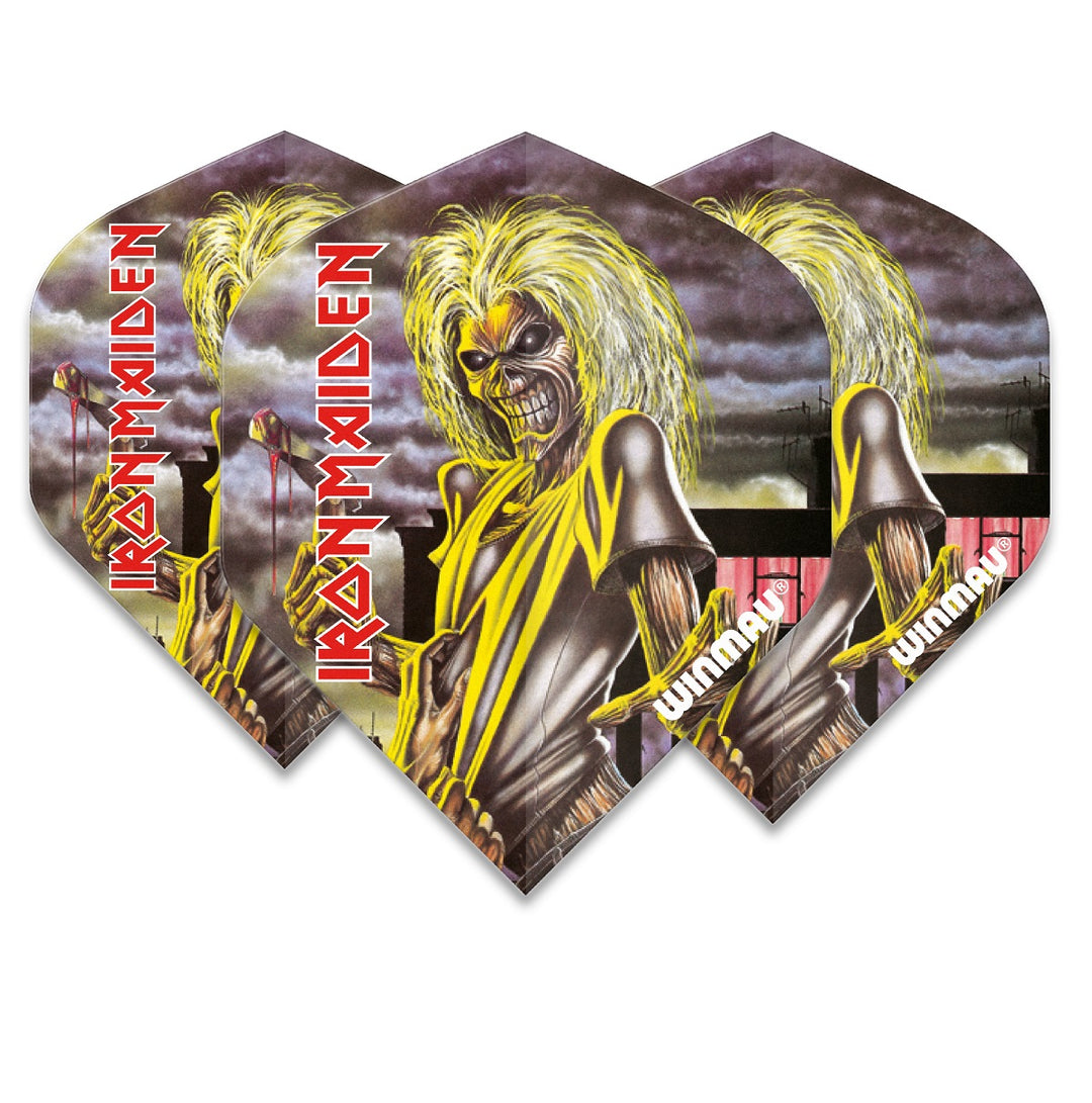 Winmau Rock Legends Dart Flights - Iron Maiden Killers