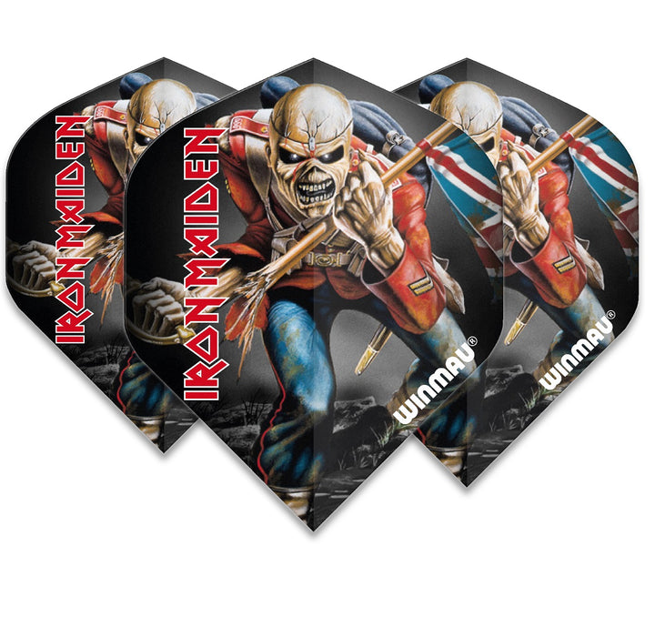 Winmau Rock Legends Dart Flights - Iron Maiden The Trooper