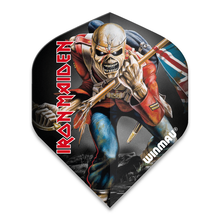 Winmau Rock Legends Dart Flights - Iron Maiden The Trooper