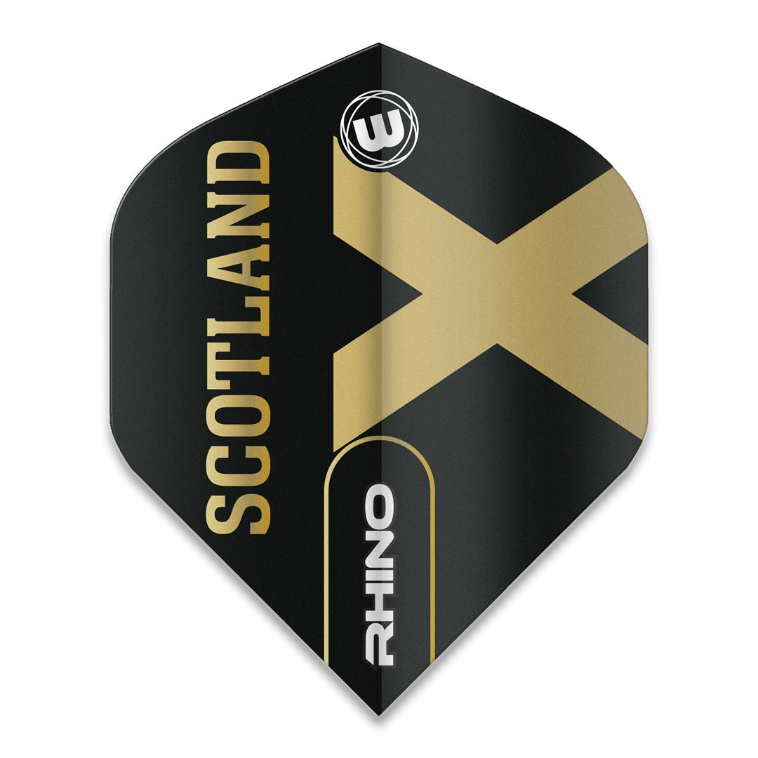 Winmau Rhino Extra Thick Standard Scotland Scottish Dart Flights 100 Micron 6905-202