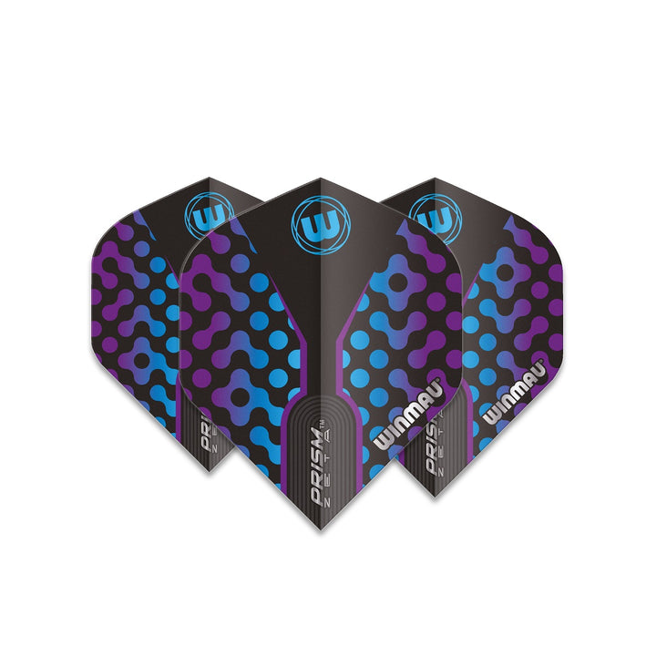 Winmau Prism Zeta Standard Blue Purple Dart Flights