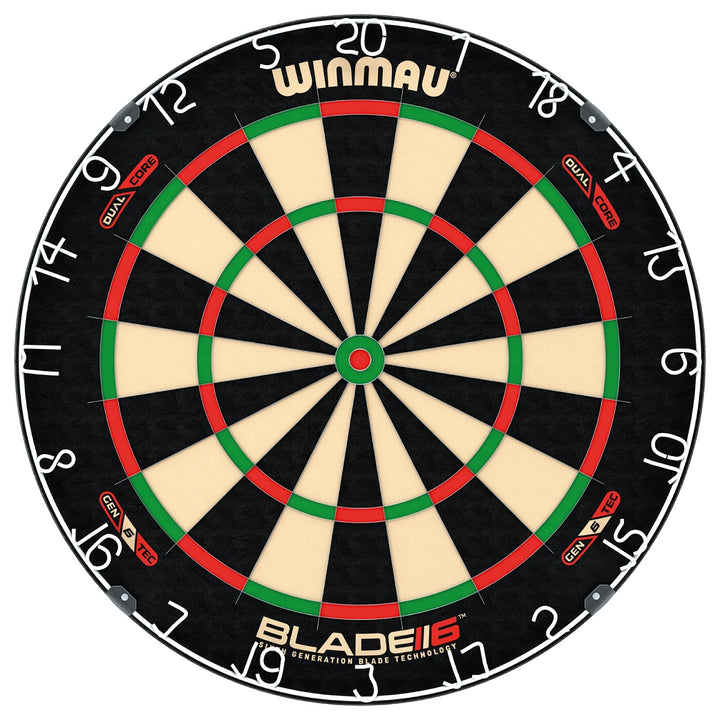 Blade 6 Dual Core Dartboard by Winmau