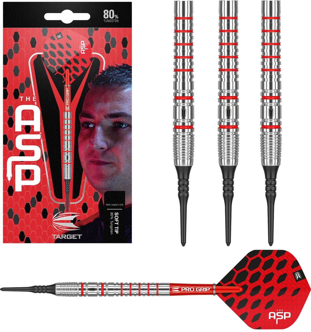 Nathan Aspinall 80% Tungsten Soft Tip Darts by Target