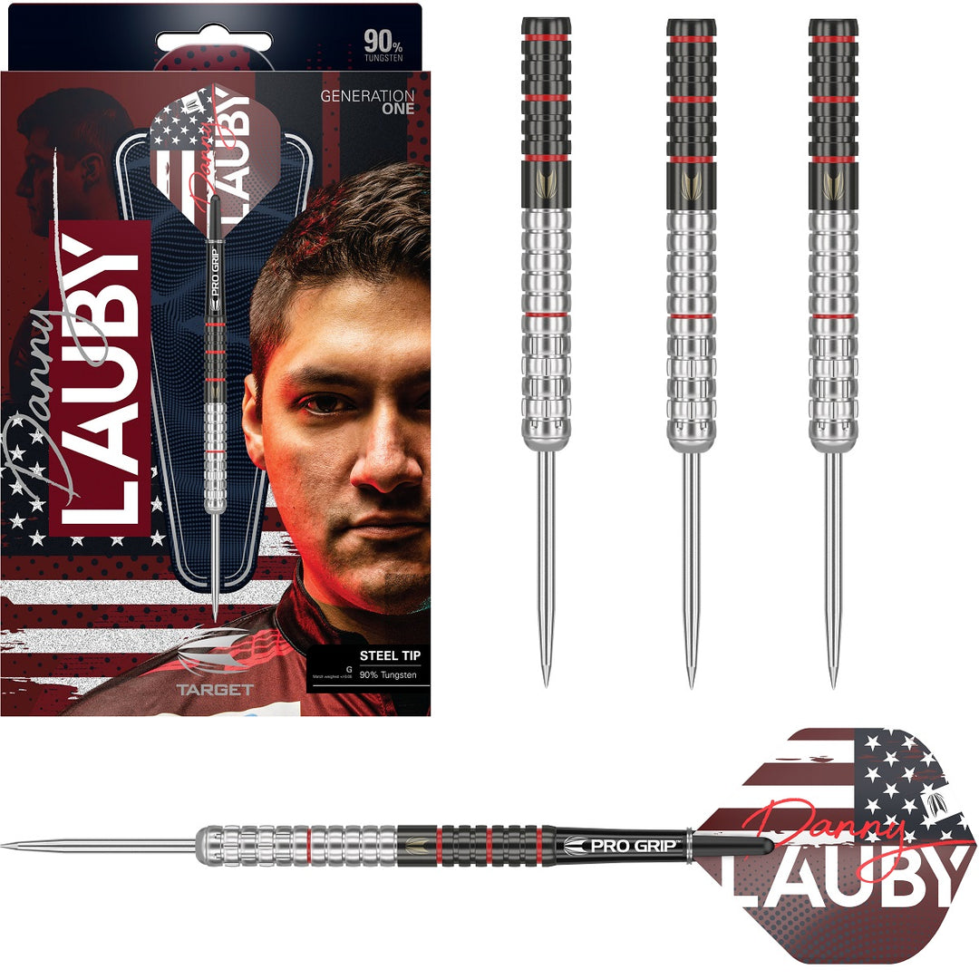 Danny Lauby G1 90% Tungsten Steel Tip Darts Target
