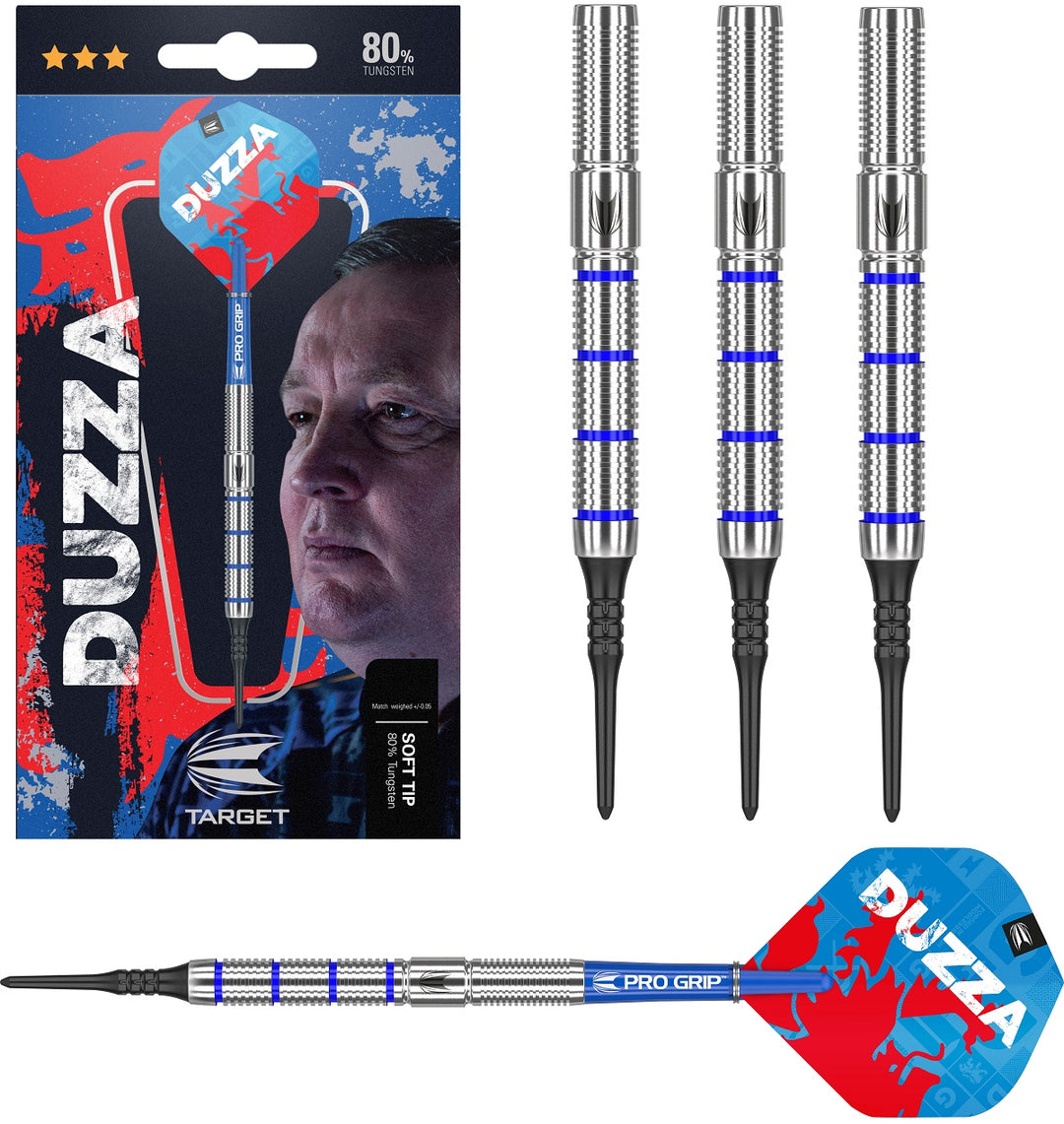 Glen Durrant 80% Tungsten Soft Tip Darts by Target