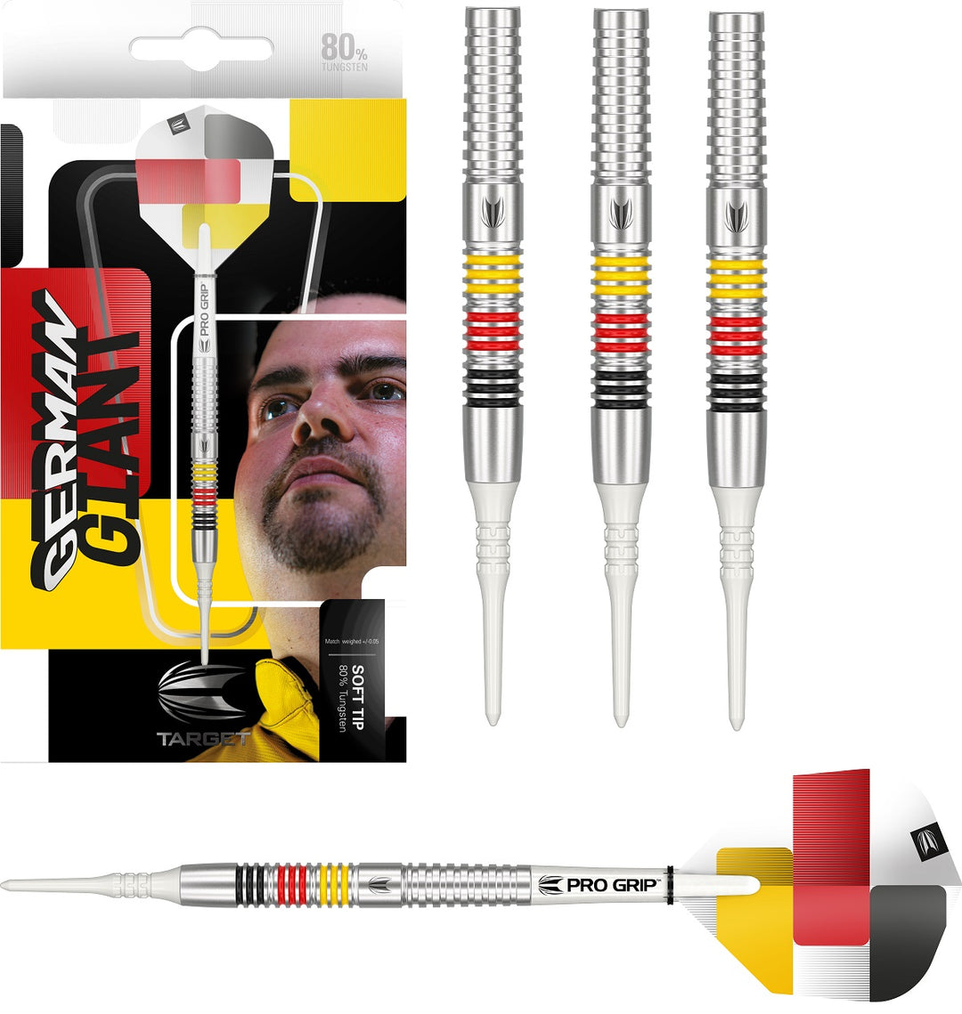 Gabriel Clemens 80% Tungsten Soft Tip Darts by Target