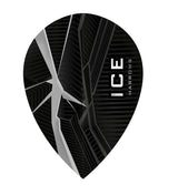 ICE Recut Clear Pear Dart Flights By Harrows