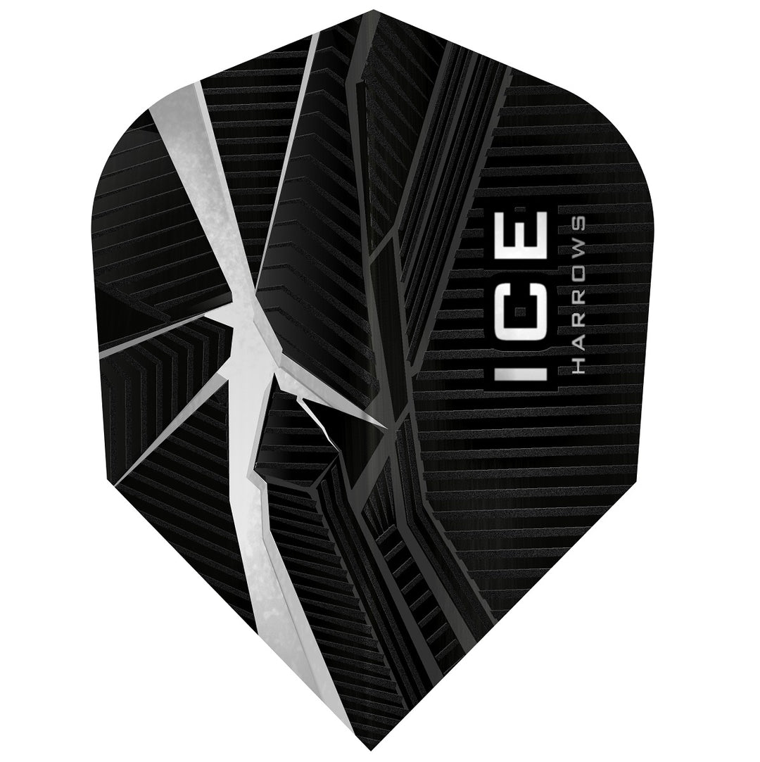 ICE Recut Clear Standard Dart Flights By Harrows