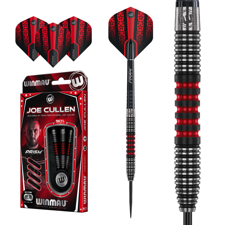 Joe Cullen 90% Tungsten Steel Tip Darts by Winmau