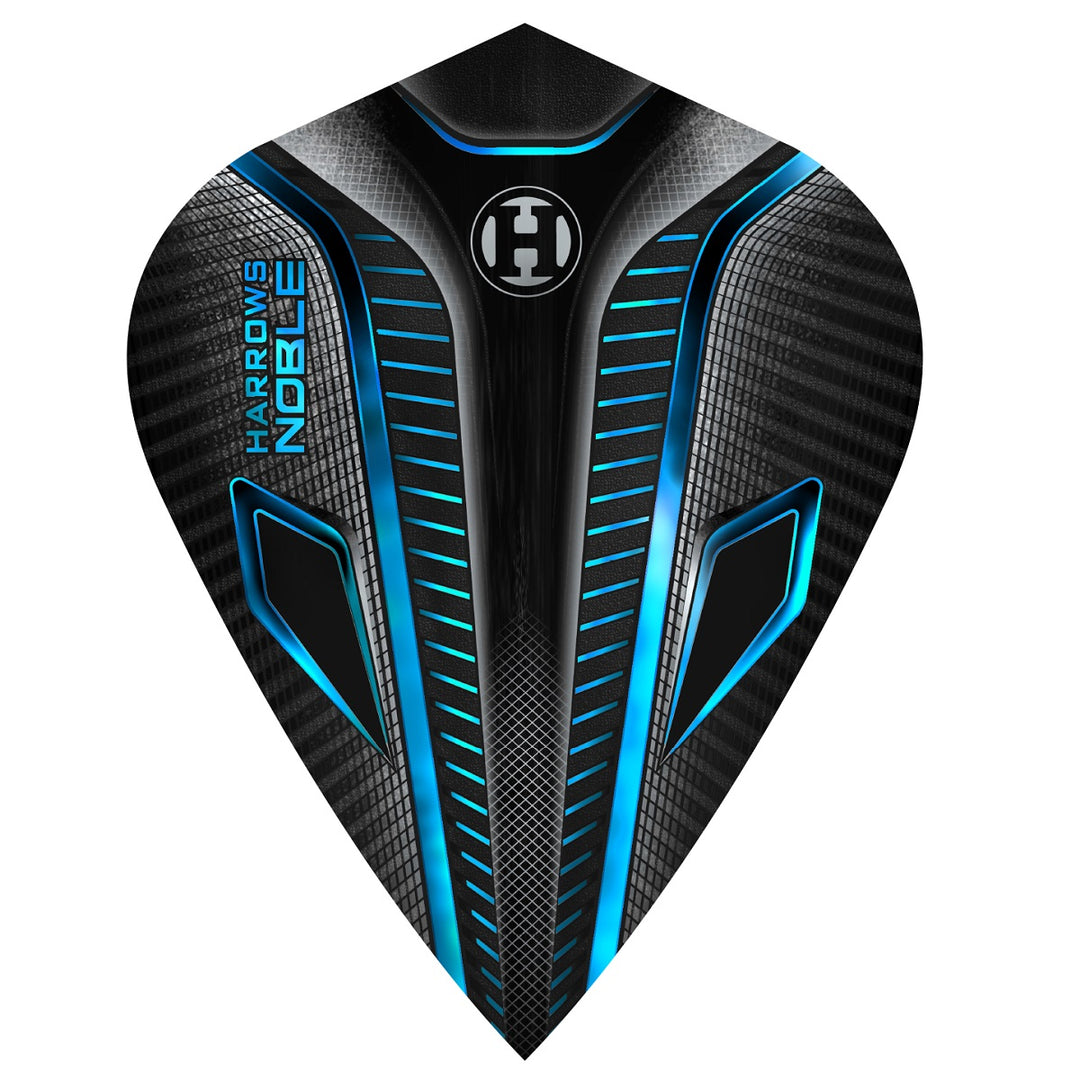 Harrows Noble Aqua Kite Dart Flights