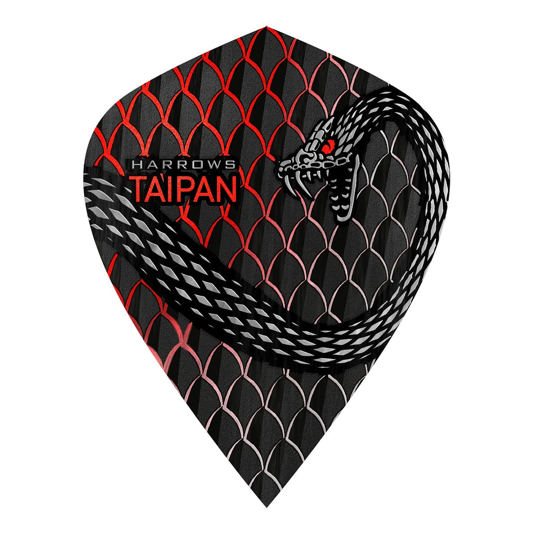 Taipan Red Kite Dart Flights By Harrows