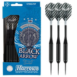 Harrows Black Arrow Brass Ringed Steel Tip Darts