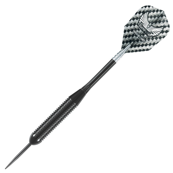 Harrows Black Arrow Brass Ringed Steel Tip Darts