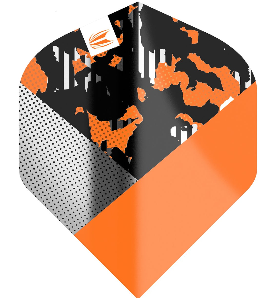 RAYMOND VAN BARNEVELD ICON BLACK ORANGE PRO.ULTRA NO2 DART FLIGHTS BY TARGET