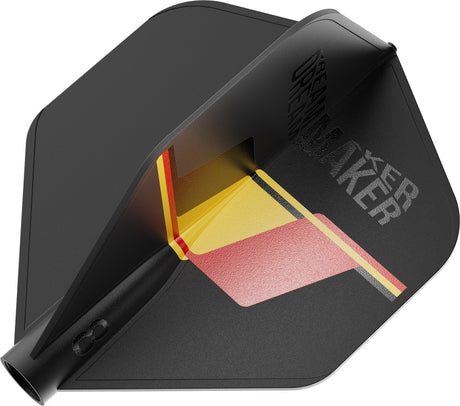 Dimitri van den Bergh 8 Flight No2 Dart Flights by Target
