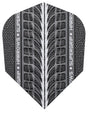 Harrows Supergrip Silver 100 Micron dart Flights 1700