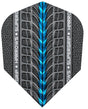 Harrows Supergrip Blue 100 Micron dart Flights 1701