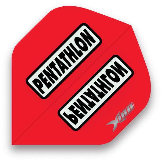Pentathlon Xtream 180 Micron Red Ultra Strong Flights