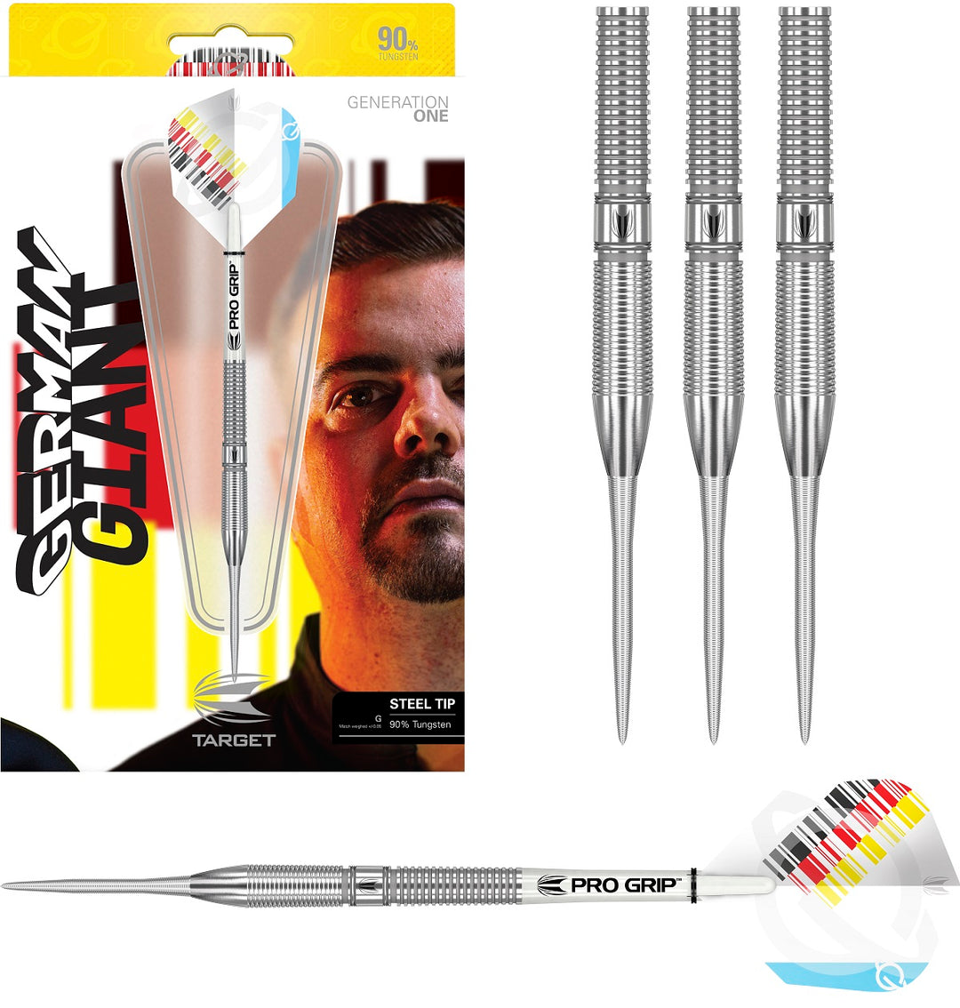 Gabriel Clemens 90% Tungsten Steel Tip Darts by Target