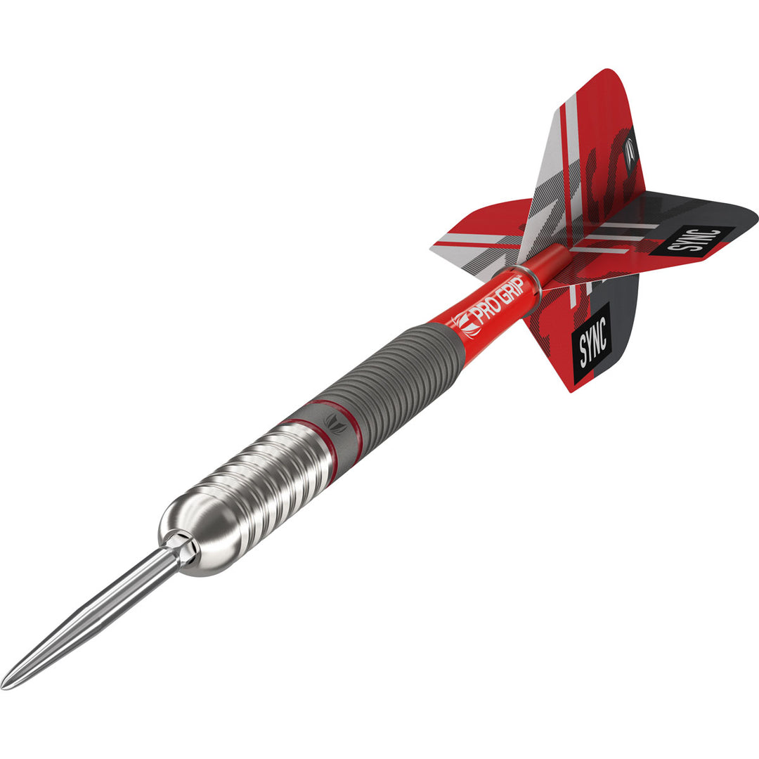 Sync 01 80% Tungsten Swiss Point Steel Tip Darts by Target