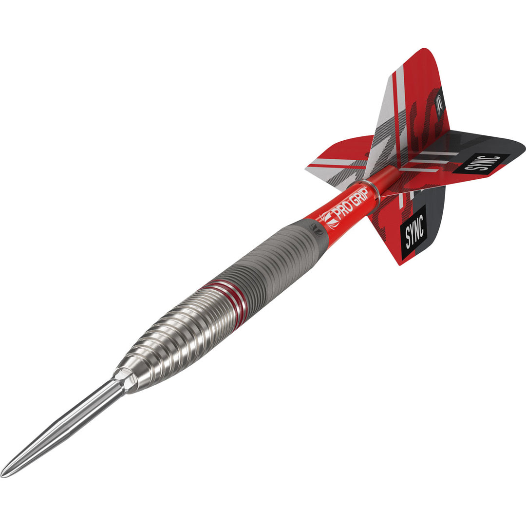 Sync 02 80% Tungsten Swiss Point Steel Tip Darts by Target