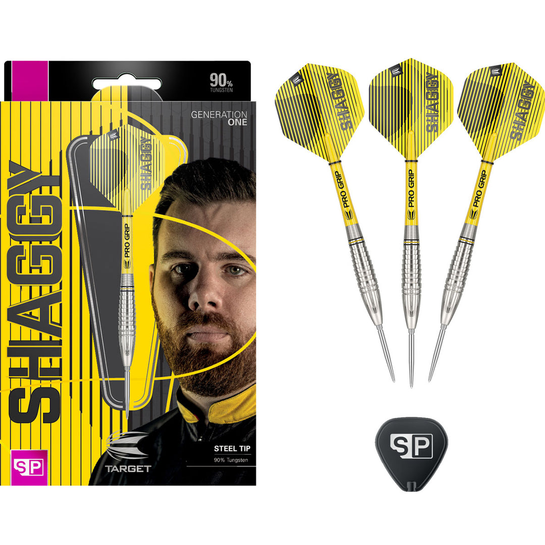 Scott Williams G1 90% Tungsten Swiss Steel Tip Darts by Target