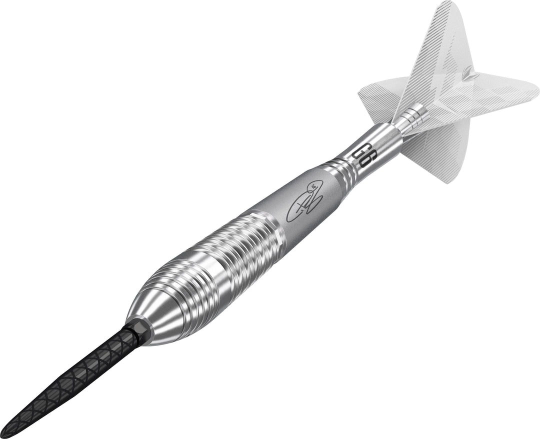 Phil Taylor Gen 6 9FIVE 95% Tungsten Steel Tip Darts by Target - Generation 6 SP