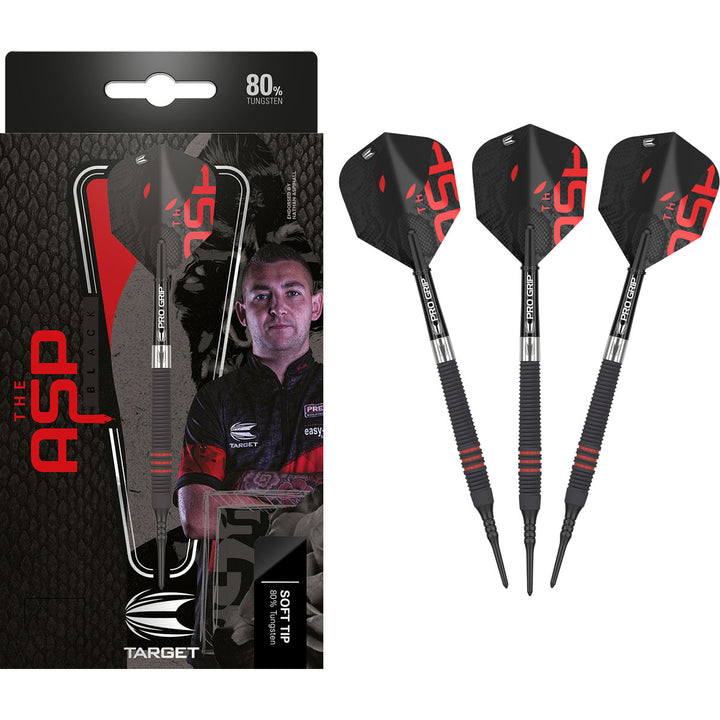 Nathan Aspinall 80% Black Soft Tip Darts by Target