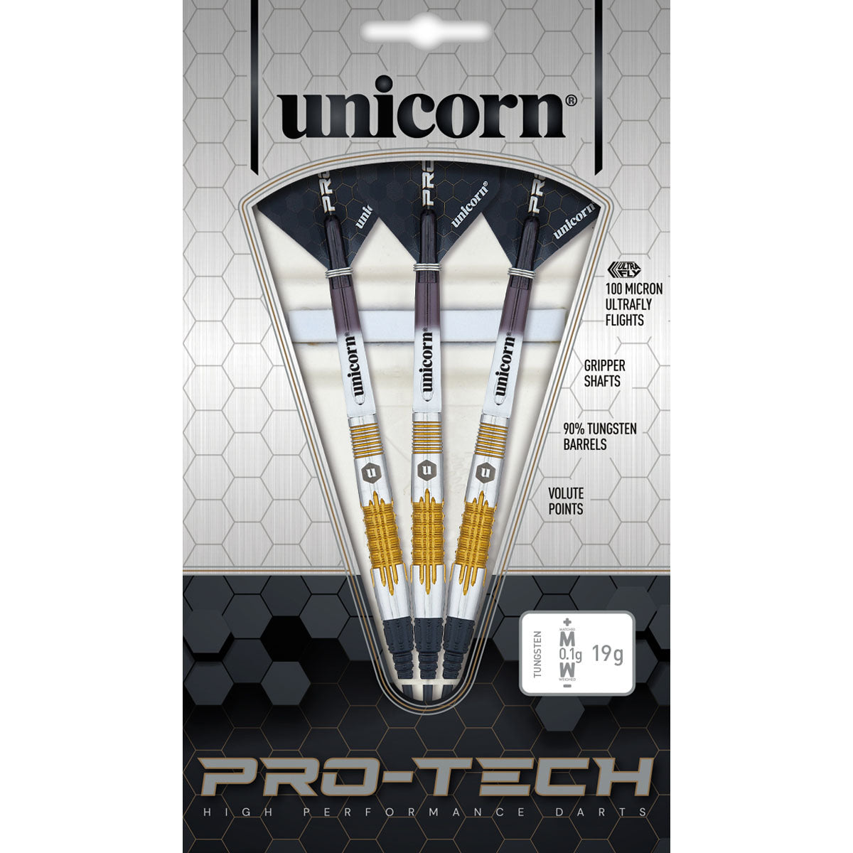 ダーツ Unicorn Darts Set Protech Style 1 90% Tungsten Dart Soft Tip Darts by Unicorn