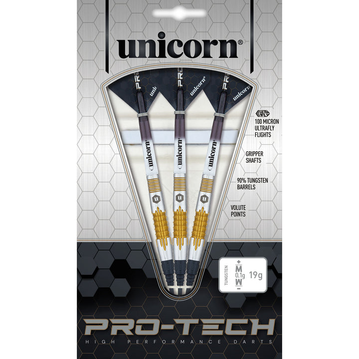 Protech Style 1 90% Tungsten Dart Soft Tip Darts by Unicorn