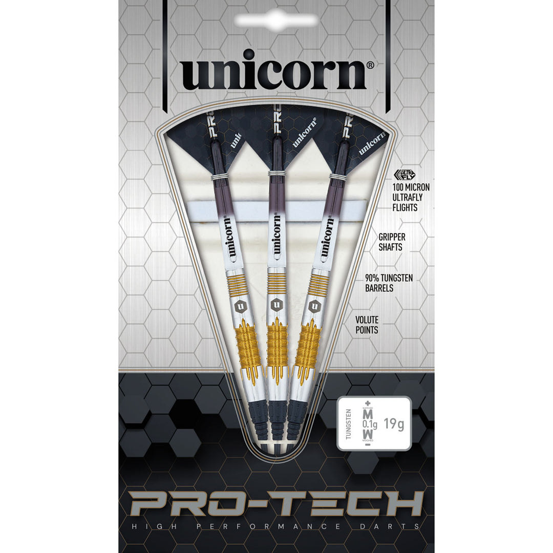 Protech Style 1 90% Tungsten Dart Soft Tip Darts by Unicorn