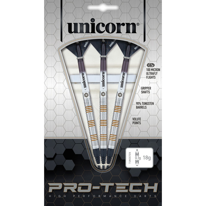 Protech Style 3 90% Tungsten Dart Soft Tip Darts by Unicorn