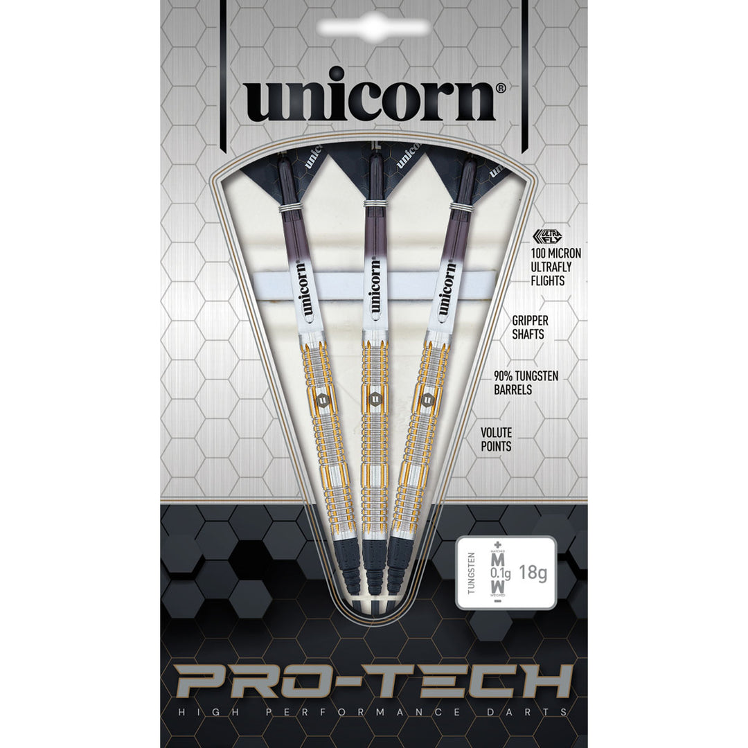Protech Style 4 90% Tungsten Dart Soft Tip Darts by Unicorn