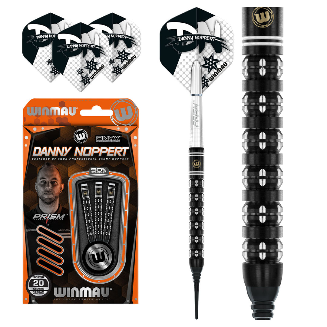 Danny Noppert Freeze Edition 90% Tungsten Soft Tip Darts by Winmau