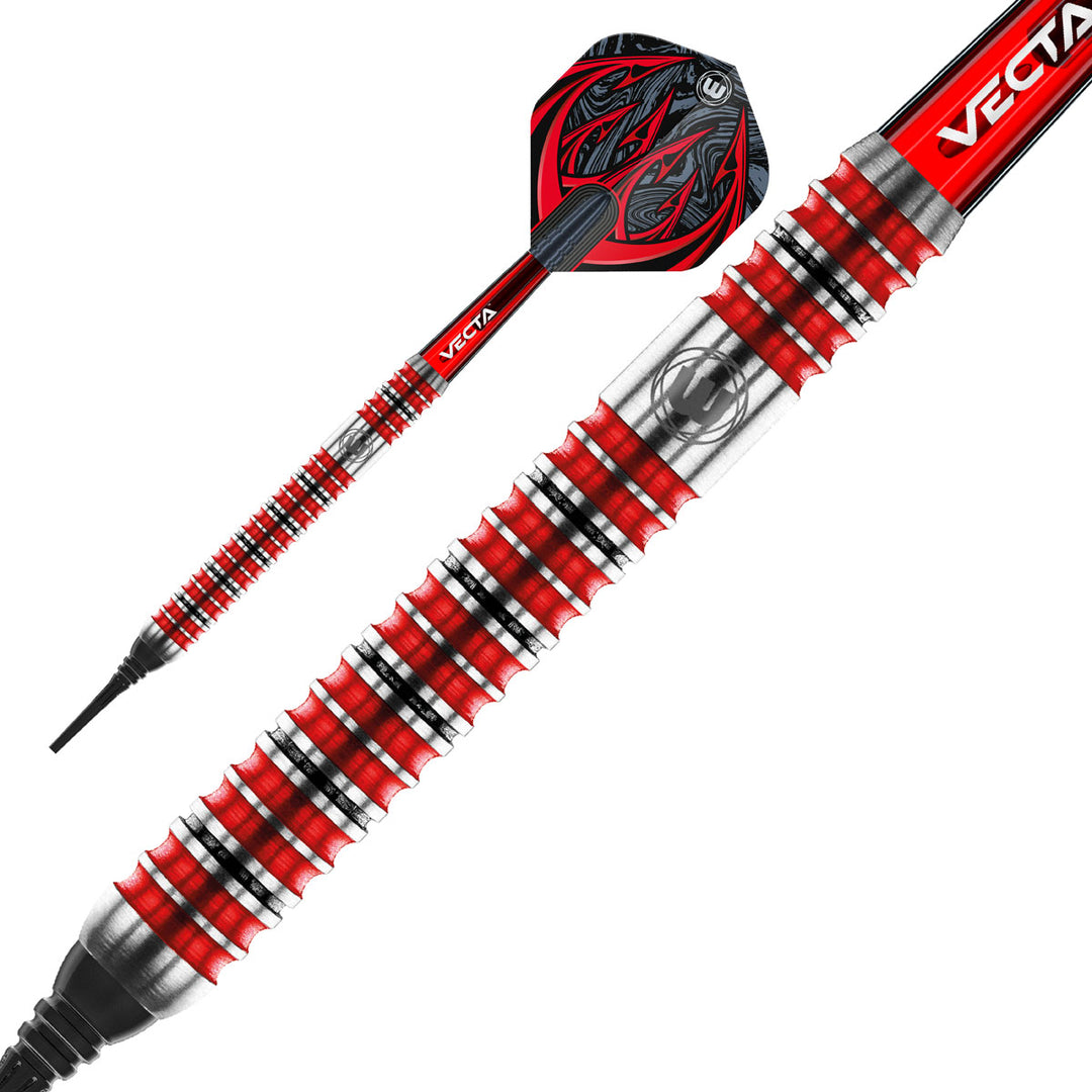 Diablo 90% Tungsten Soft Tip Darts by Winmau - Straight Barrel