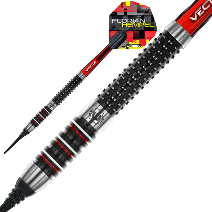 Florian Hempel 90% Tungsten Soft Tip Darts by Winmau